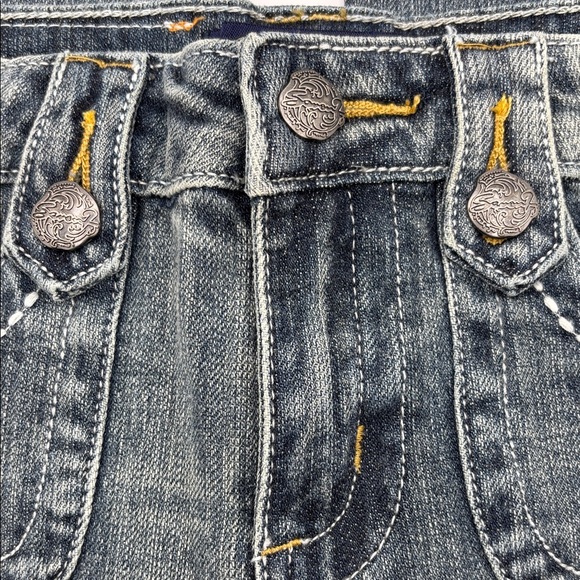 NWT Seven7 Kids Light Blue Denim Bootcut Jeans Size 5 - Picture 8 of 11